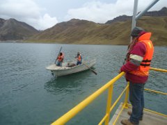 Levantamiento Batimétrico Monohaz de Embalse Huascacocha - Junín 2014